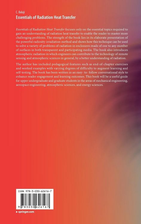 Produktbild: Essentials of Radiation Heat Transfer