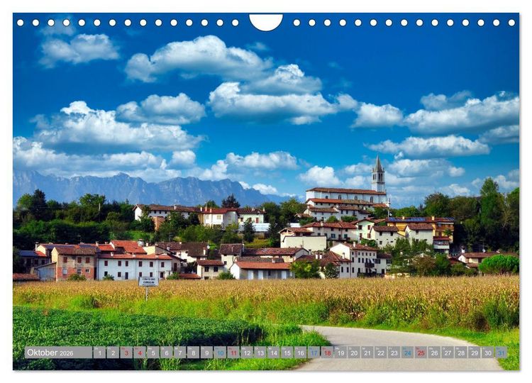 Produktbild: Friaul, Berge und Meer (Wandkalender 2026 DIN A4 quer), CALVENDO Monatskalender