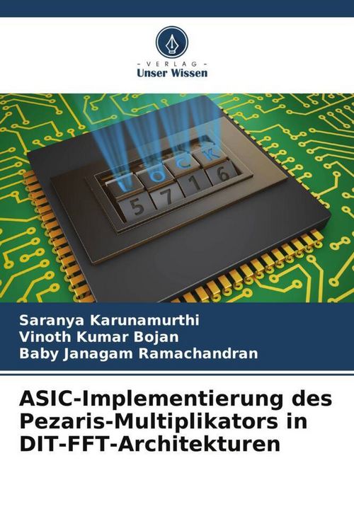 Produktbild: ASIC-Implementierung des Pezaris-Multiplikators in DIT-FFT-Architekturen