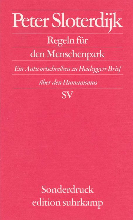 Produktbild: Regeln f&uuml;r den Menschenpark