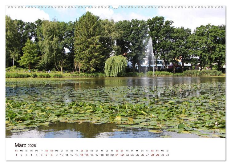 Produktbild: Bad Schwartau (hochwertiger Premium Wandkalender 2026 DIN A2 quer), Kunstdruck in Hochglanz