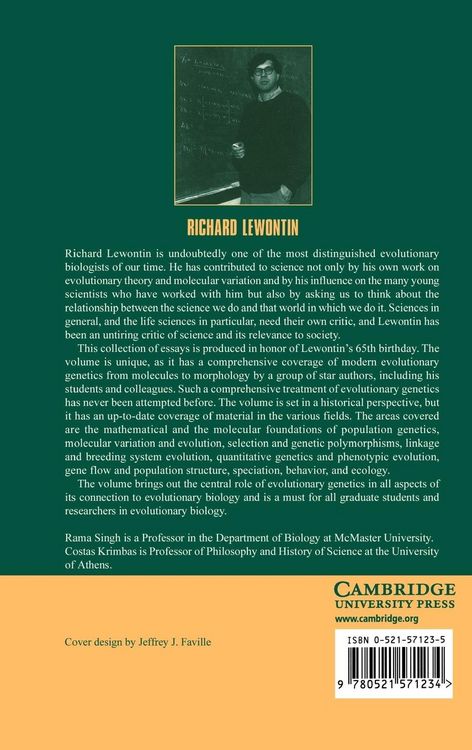 Produktbild: Evolutionary Genetics