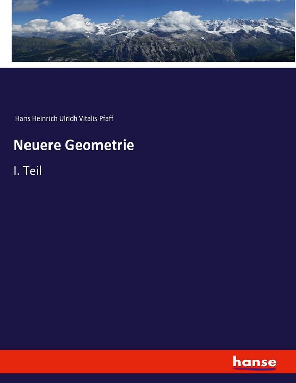 Produktbild: Neuere Geometrie