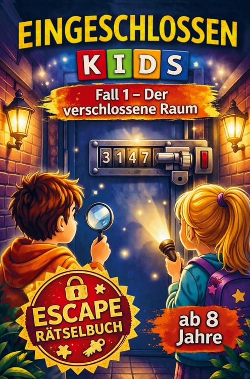 Produktbild: Eingeschlossen KIDS - Der verschlossene Raum (Fall 1)