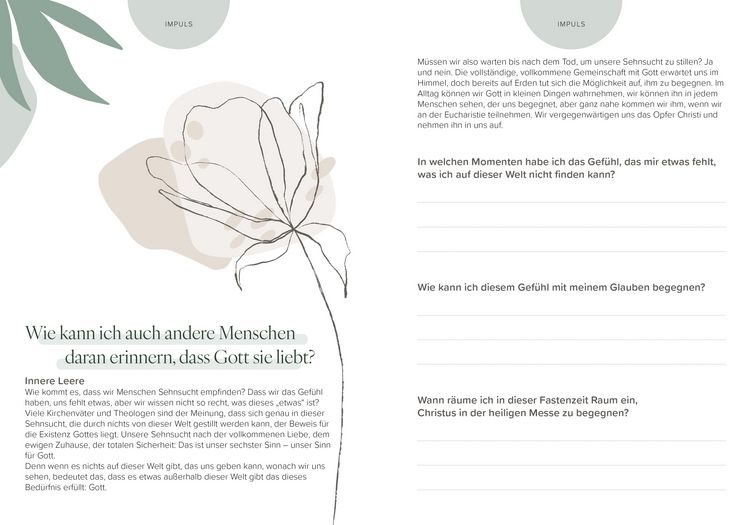 Produktbild: Mein Fastenzeit-Journal