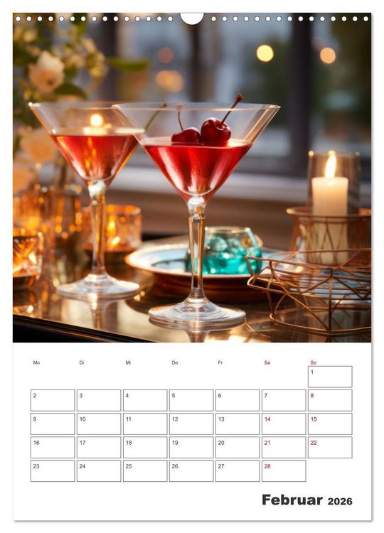Produktbild: Bar- und Lounge-Atmosph&auml;re (Wandkalender 2026 DIN A3 hoch), CALVENDO Monatskalender
