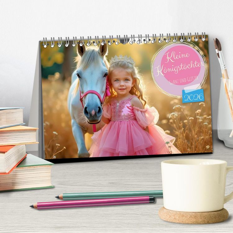 Produktbild: Kleine K&ouml;nigst&ouml;chter (Tischkalender 2026 DIN A5 quer), CALVENDO Monatskalender