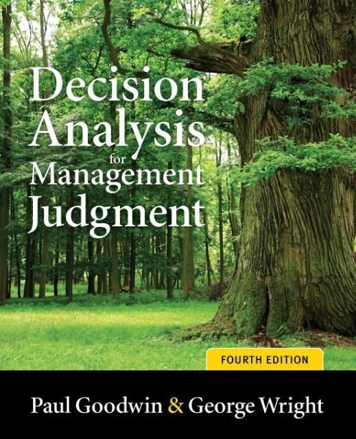 Produktbild: Decision Analysis for Management Judgment