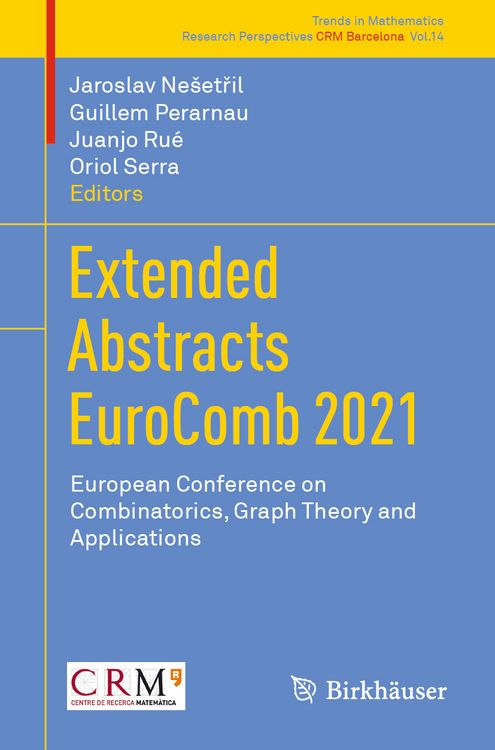 Produktbild: Extended Abstracts EuroComb 2021