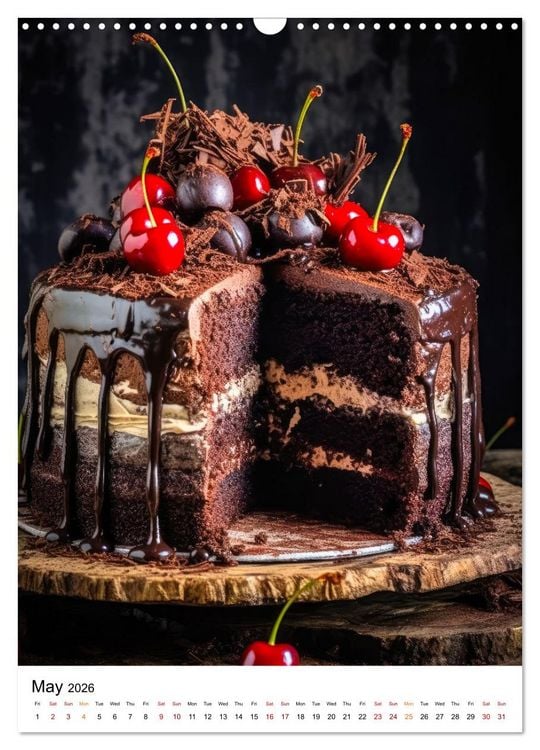 Produktbild: Cake Heaven (Wall Calendar 2026 DIN A3 portrait), CALVENDO 12 Month Wall Calendar