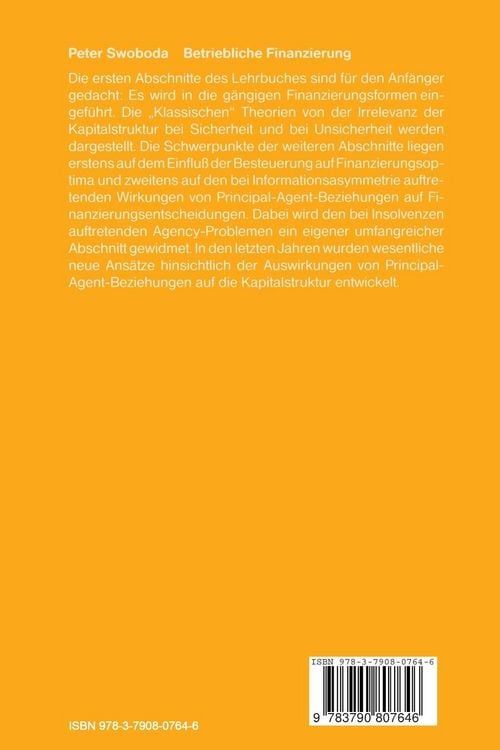 Produktbild: Betriebliche Finanzierung