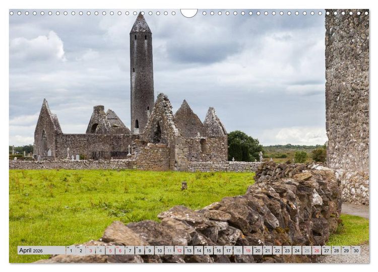 Produktbild: IRLAND - Geheimnisvolle Abteien (Wandkalender 2026 DIN A3 quer), CALVENDO Monatskalender