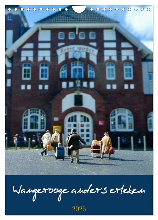 Produktbild: Wangerooge anders erleben (Wandkalender 2026 DIN A4 hoch), CALVENDO Monatskalender
