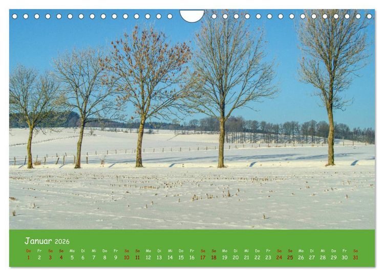 Produktbild: Bergisches Land (Wandkalender 2026 DIN A4 quer), CALVENDO Monatskalender