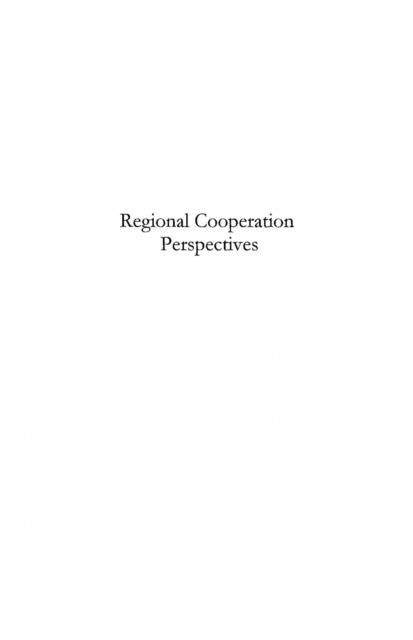 Produktbild: Regional Cooperation Perspectives