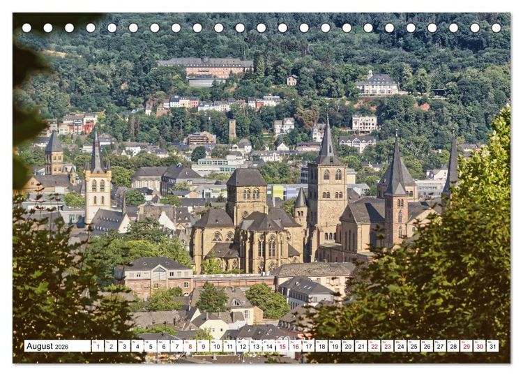 Produktbild: Romantisches Moselland (Tischkalender 2026 DIN A5 quer), CALVENDO Monatskalender