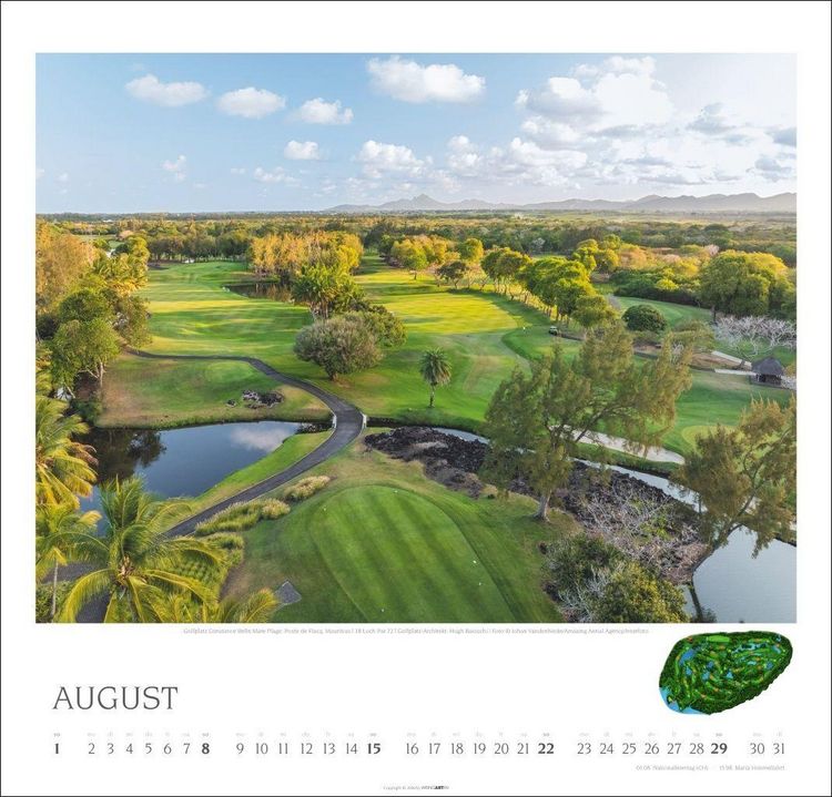 Produktbild: Golf Kalender 2027