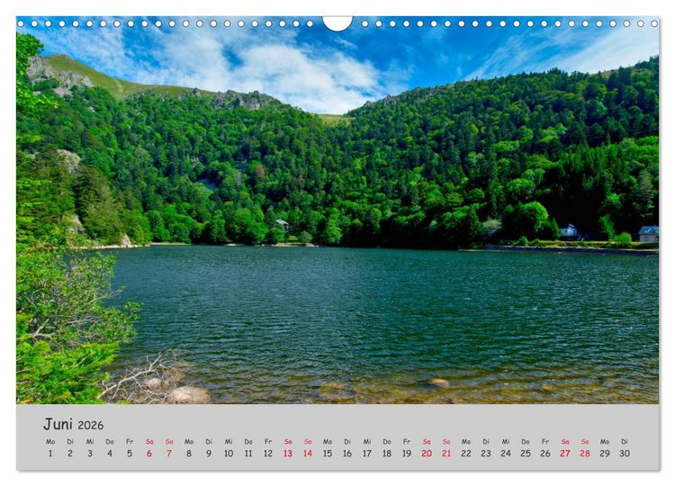 Produktbild: Region Elsass und Vogesen (Wandkalender 2026 DIN A3 quer), CALVENDO Monatskalender