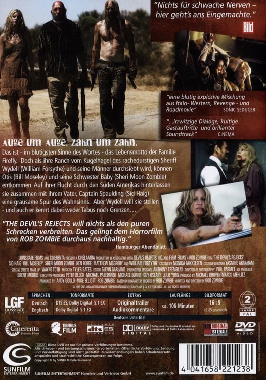Produktbild: The Devil's Rejects [DC]