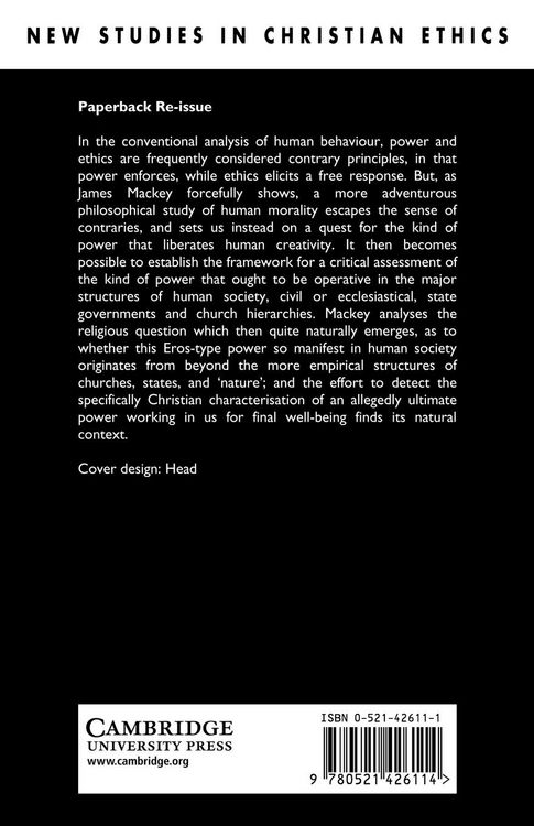 Produktbild: Power and Christian Ethics