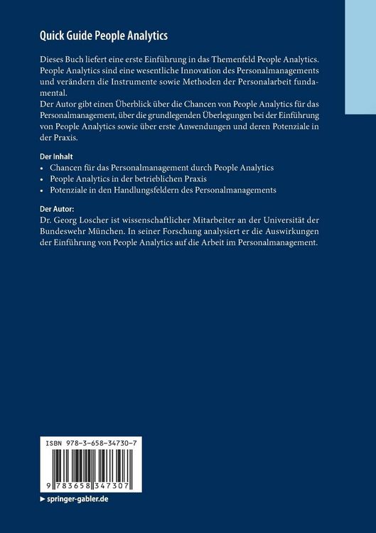 Produktbild: Quick Guide People Analytics