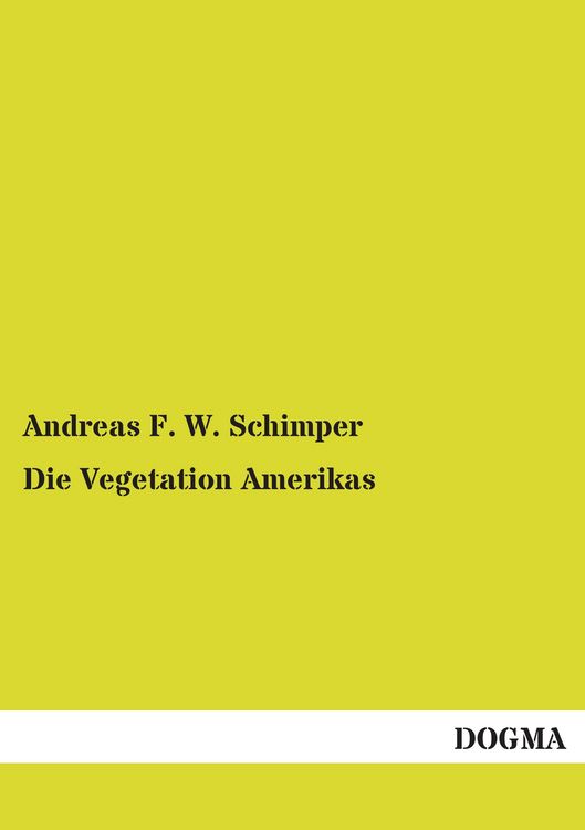 Produktbild: Die Vegetation Amerikas