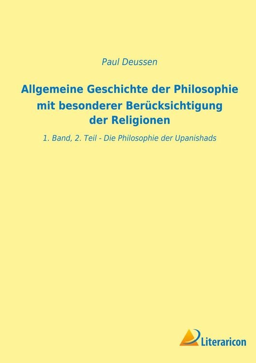 Produktbild: Allgemeine Geschichte der Philosophie mit besonderer Ber&uuml;cksichtigung der Religionen