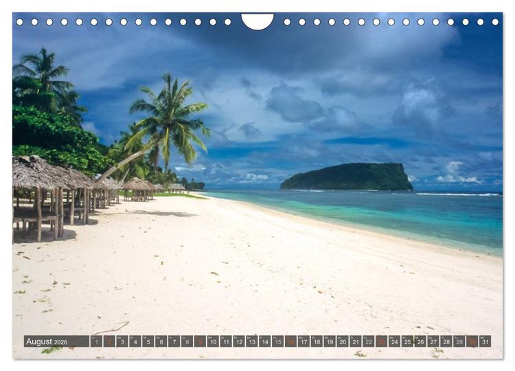Produktbild: Samoa und Fidschi (Wandkalender 2026 DIN A4 quer), CALVENDO Monatskalender
