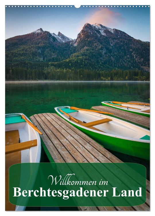 Produktbild: Willkommen im Berchtesgadener Land (Wandkalender 2026 DIN A2 hoch), CALVENDO Monatskalender