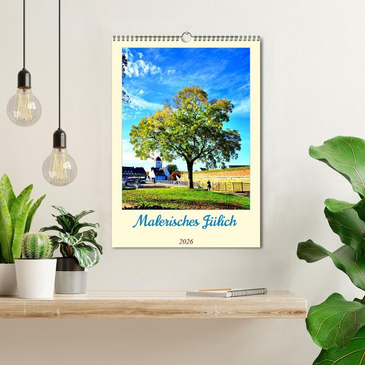 Produktbild: Malerisches J&uuml;lich (Wandkalender 2026 DIN A3 hoch), CALVENDO Monatskalender