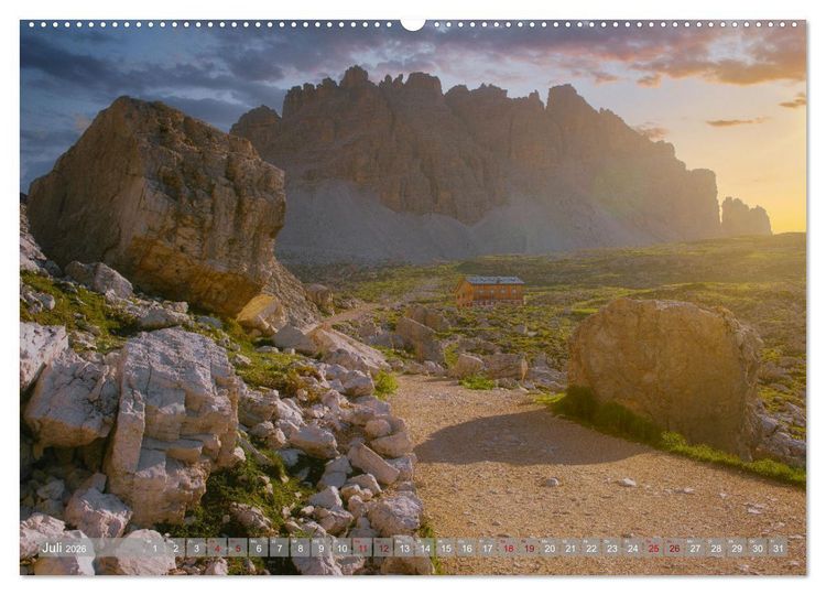 Produktbild: Verzauberte Bergwelten (hochwertiger Premium Wandkalender 2026 DIN A2 quer), Kunstdruck in Hochglanz