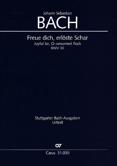 Produktbild: Freue dich, erl&ouml;ste Schar, Partitur