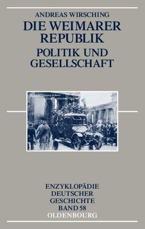 Produktbild: Die Weimarer Republik