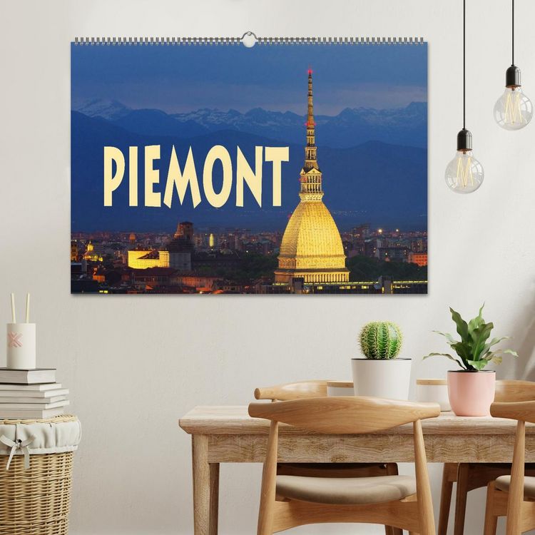 Produktbild: Piemont (Wandkalender 2026 DIN A2 quer), CALVENDO Monatskalender