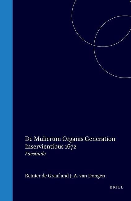 Produktbild: de Mulierum Organis Generationi Inservientibus, 1672
