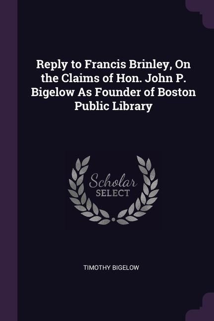 Produktbild: Reply To Francis Brinley On Th