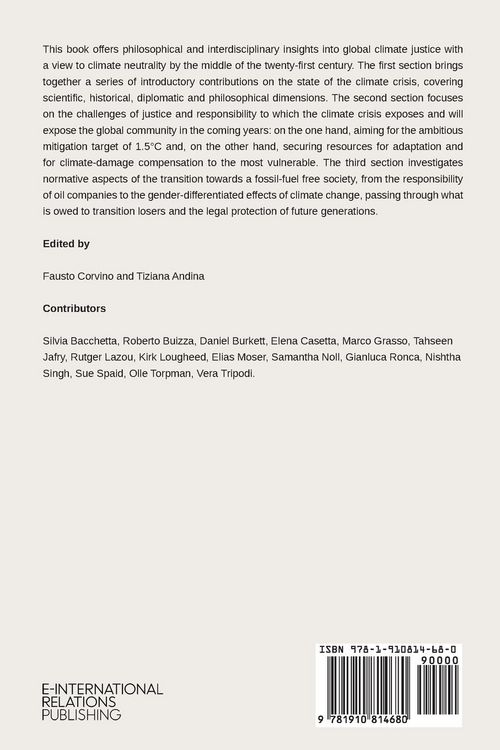 Produktbild: Global Climate Justice