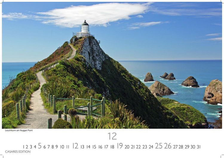 Produktbild: Neuseeland Kalender 2027 &ndash; Wandkalender | Fotokalender Ozeanien 35x50cm &ndash; Bildkalender mit atemberaubenden Naturaufnahmen, perfekt f&uuml;r Reisefans & Neuseeland-Liebhaber