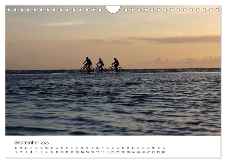Produktbild: St. Peter Ording 2026 (Wandkalender 2026 DIN A4 quer), CALVENDO Monatskalender