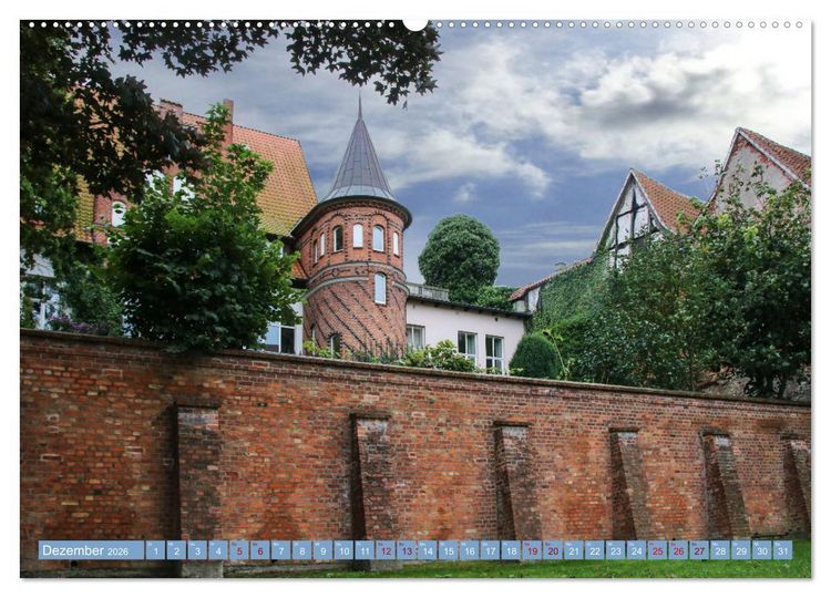 Produktbild: Stralsund und die Boddenlandschaft (hochwertiger Premium Wandkalender 2026 DIN A2 quer), Kunstdruck in Hochglanz