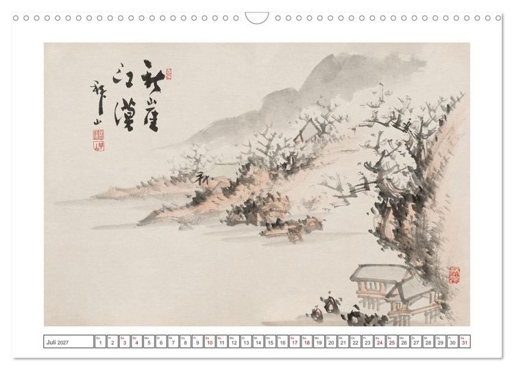 Produktbild: Yoshitsugu Haizan (Wandkalender 2027 DIN A3 quer), CALVENDO Monatskalender