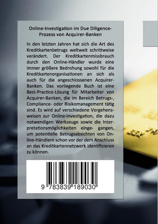 Produktbild: Online-Investigation im Due Diligence-Prozess von Acquirer-Banken