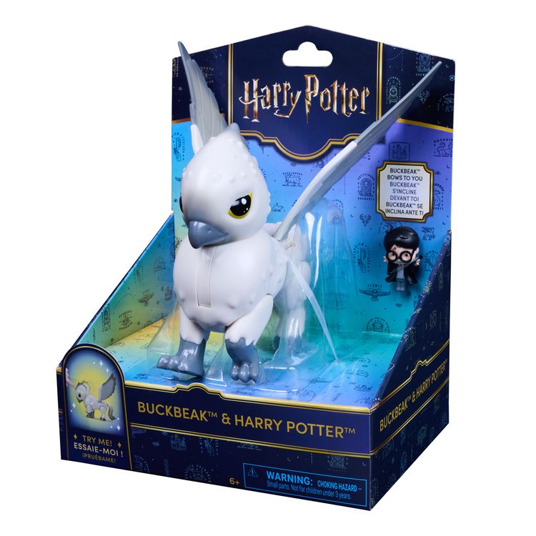 Produktbild: Spin Master Sammelfigur Harry Potter Wizarding World MMM Harry & Seidenschnabel