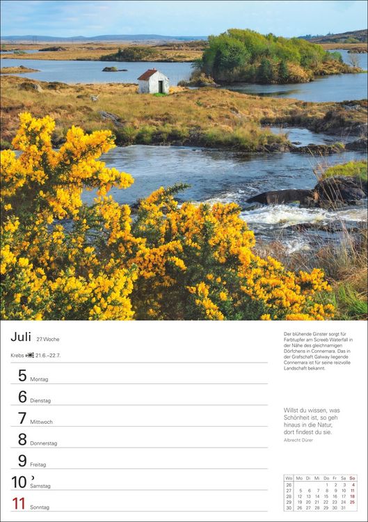 Produktbild: Irland Wochenplaner 2027 - Eine Reise in 53 Bildern