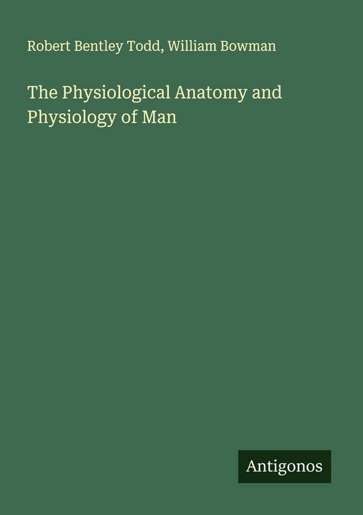 Produktbild: The Physiological Anatomy and Physiology of Man