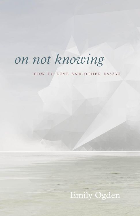 Produktbild: On Not Knowing