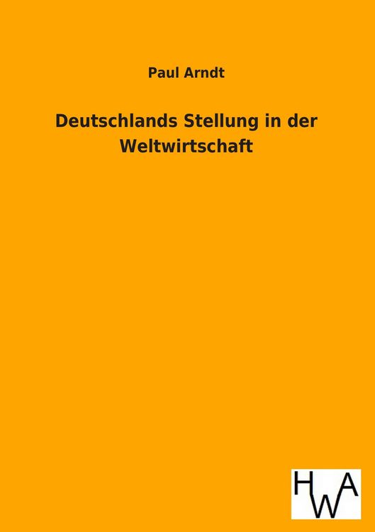 Produktbild: Deutschlands Stellung in der Weltwirtschaft