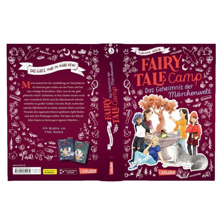 Produktbild: Fairy Tale Camp 3: Das Geheimnis der M&auml;rchenwelt