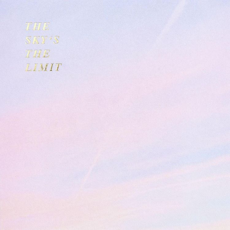 Produktbild: Notizzettel-Box The Sky is the Limit , 200 Blatt, 9x9 cm