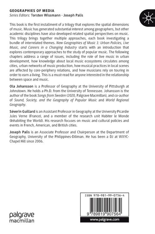 Produktbild: New Geographies of Music 1